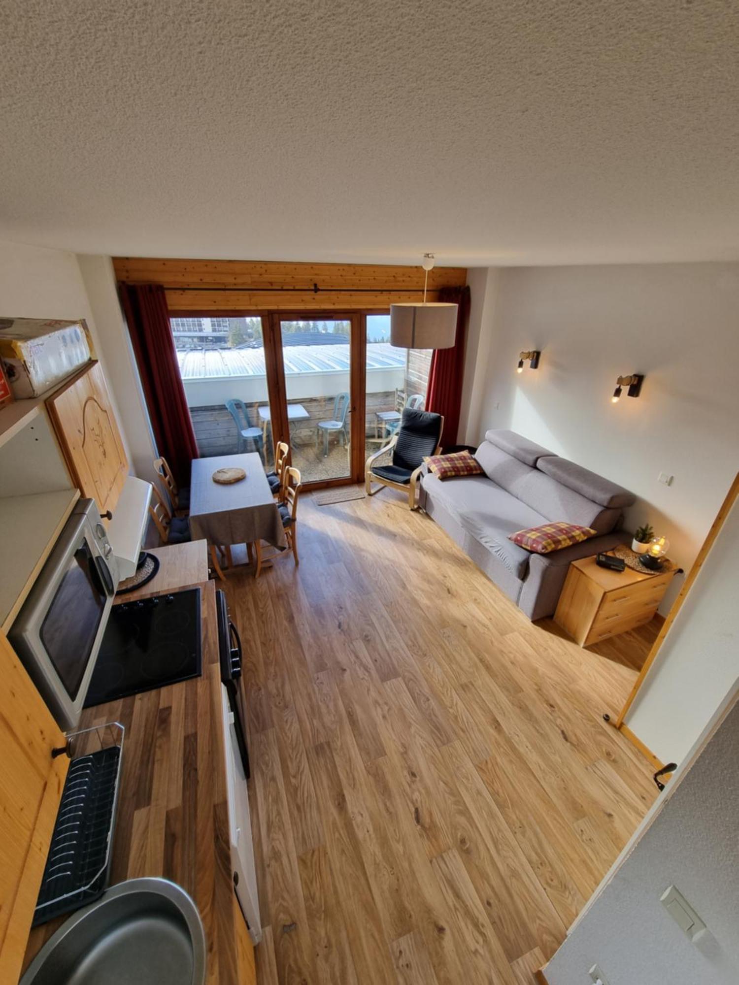 Appartement 4 Personnes 32M2 Au Pied Des Pistes- Wifi- Balcon Sud- Chamrousse 1650 المظهر الخارجي الصورة