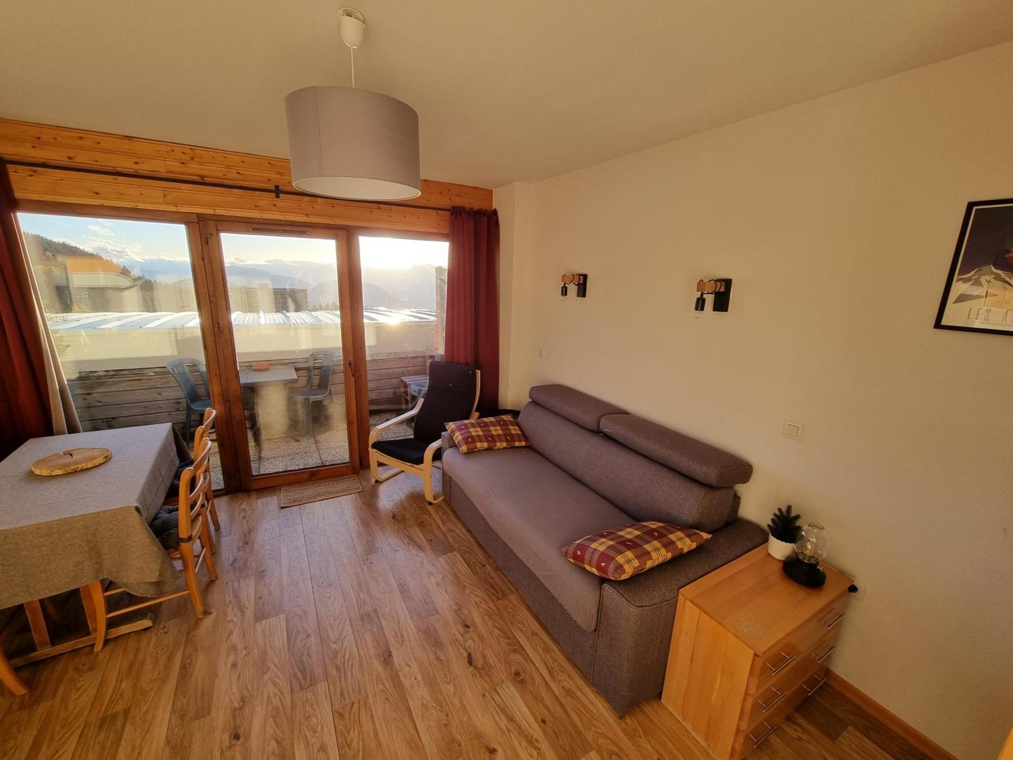 Appartement 4 Personnes 32M2 Au Pied Des Pistes- Wifi- Balcon Sud- Chamrousse 1650 المظهر الخارجي الصورة